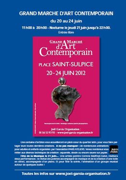 2012 Gazette du Marché des Arts Saint-Sulpice